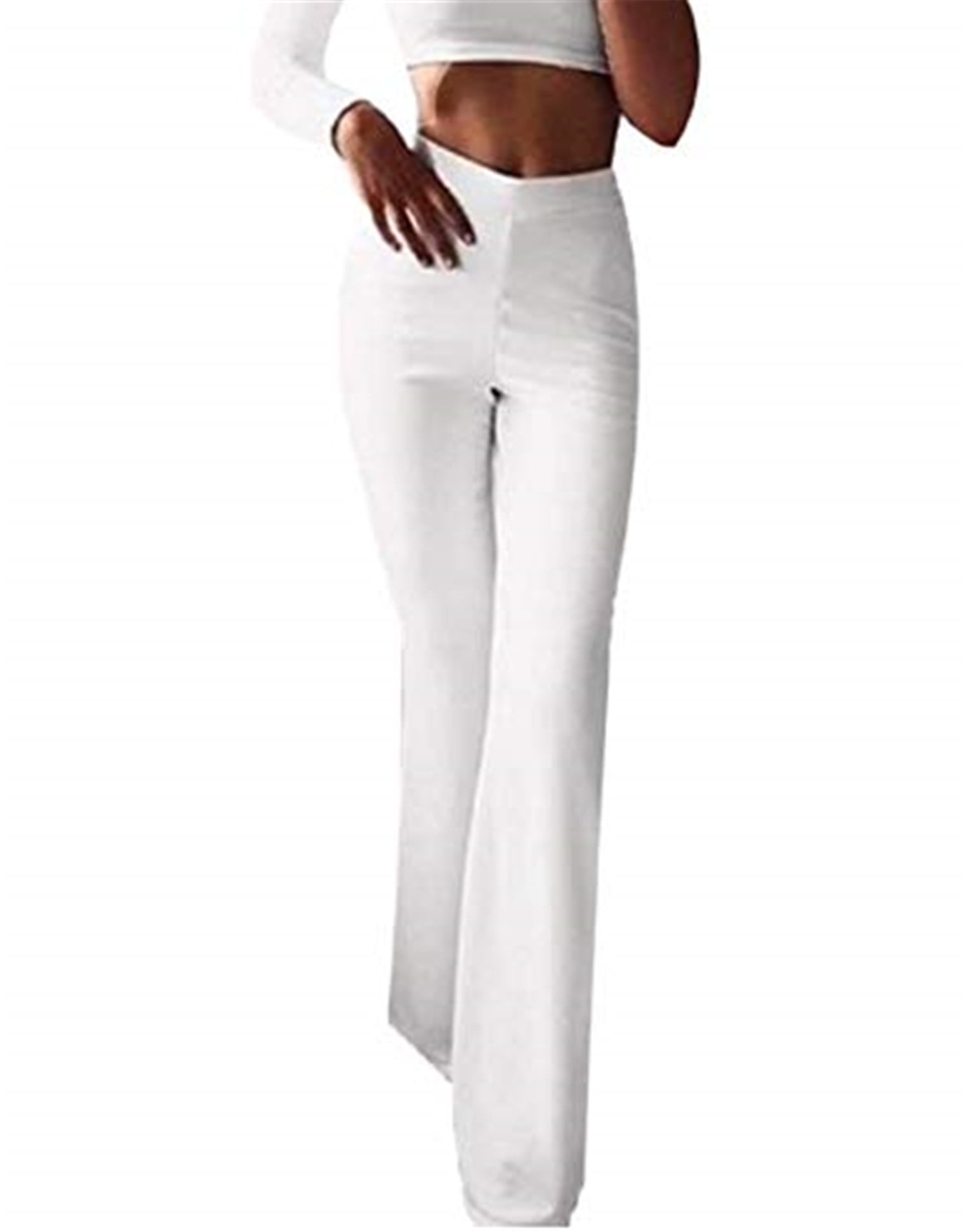 ladies slim fit work trousers