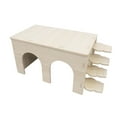 thumbnail image 2 of DOLITY Hamster House Hamster Sand Bath Box for Small Sized Pets Mice Dwarf Hamsters double door, 2 of 9