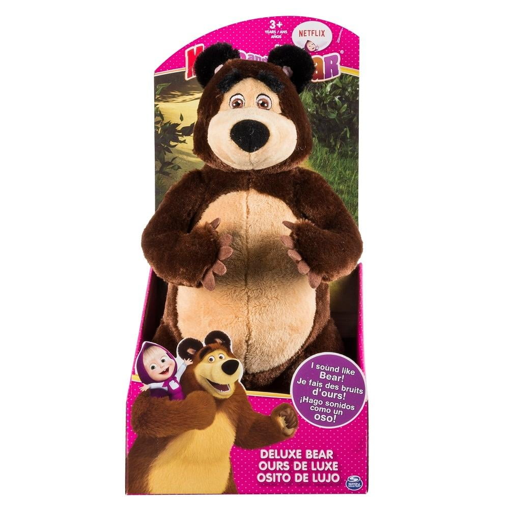 Walmart Juguetilandia Masha Y El Oso Peluche Spin Master Masha Y