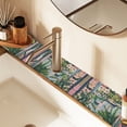 thumbnail image 2 of Yayeee Faucet Mat for Kitchen Sink 14.7" Diatomite Long Splash Guard Pad, Window Plants, 2 of 7