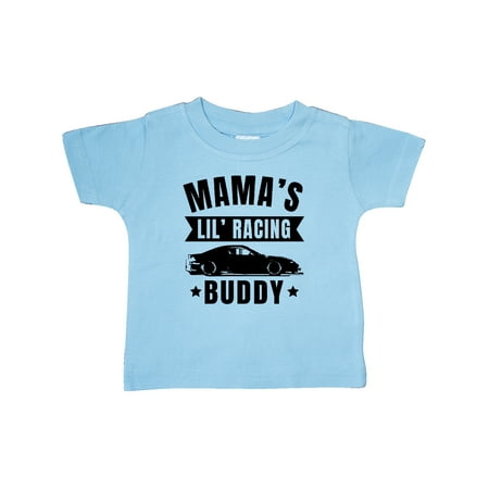 

Inktastic Mamas Lil Racing Buddy Gift Baby Boy or Baby Girl T-Shirt