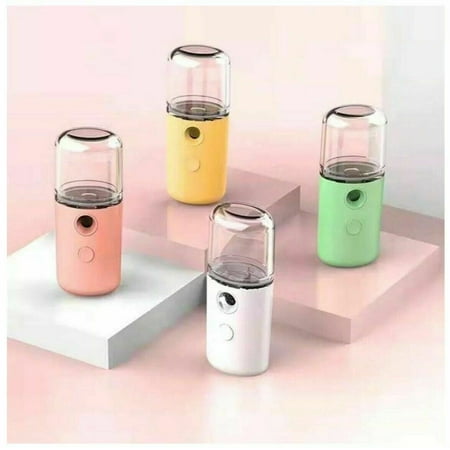 

Mist Sprayer USB Rechargeable Face Steamer Humidifier Facial Skin Care Deep Hydrating Atomizer White