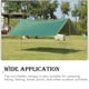 thumbnail image 4 of Soidarity Toldo parasol para acampar, impermeable, portátil, para pesca al aire libre, escalada, mochilero, parque de escalada, estera de playa, tienda de carpas 3x4 Metros Soidarity OD027611-01, 4 of 6