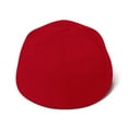 thumbnail image 4 of Closed-Back Structured Cap | Flexfit 6277 (Red, L/XL), 4 of 4
