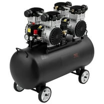 KFFKFF Air Compressor with 20 Gallon Tank, 4HP & 14.6 CFM@90 PSI, Oil-Free, Max 125PSI, 78dB Quiet Operation, Ideal for Automotive Work, Tire Filling, and Spray Paint Jobs