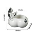 thumbnail image 3 of Fmbmuo Cute Cat Candle Holder Bowl Candle Holder Ceramics Minimalist Home/Room Decor, 3 of 5