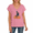 1-Rose Red, variant on Women's Pumpkin Lantern Kitten Graphic Top V-Neck Fashion Tee