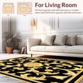 thumbnail image 2 of ODIKA 8'x10' Machine Washable Non-Slip Area Rug, Garden Lattice High Traffic Rug, Gold, 269079, 2 of 7