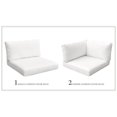 thumbnail image 1 of Ensemble Coussin pour MONACO-03b en Voile Blanche, 1 of 2