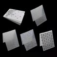 thumbnail image 5 of 1set 5Pcs Embossing Folder Plastic Template For Scrapbook DIY Handmade Scrapbooking Album Cards Making Tool Gifts, 5 of 5