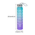 thumbnail image 3 of Botella de agua universal Lmueinov para fitness y deportes, para hombre y mujer, ciclismo, vaso de plástico, hasta un 35 % de descuento., 3 of 7