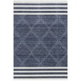 thumbnail image 6 of nuLOOM Roberge Coastal Indoor/Outdoor Area Rug, 2' 6" x 6', Runner, Roberge Navy, 6 of 9