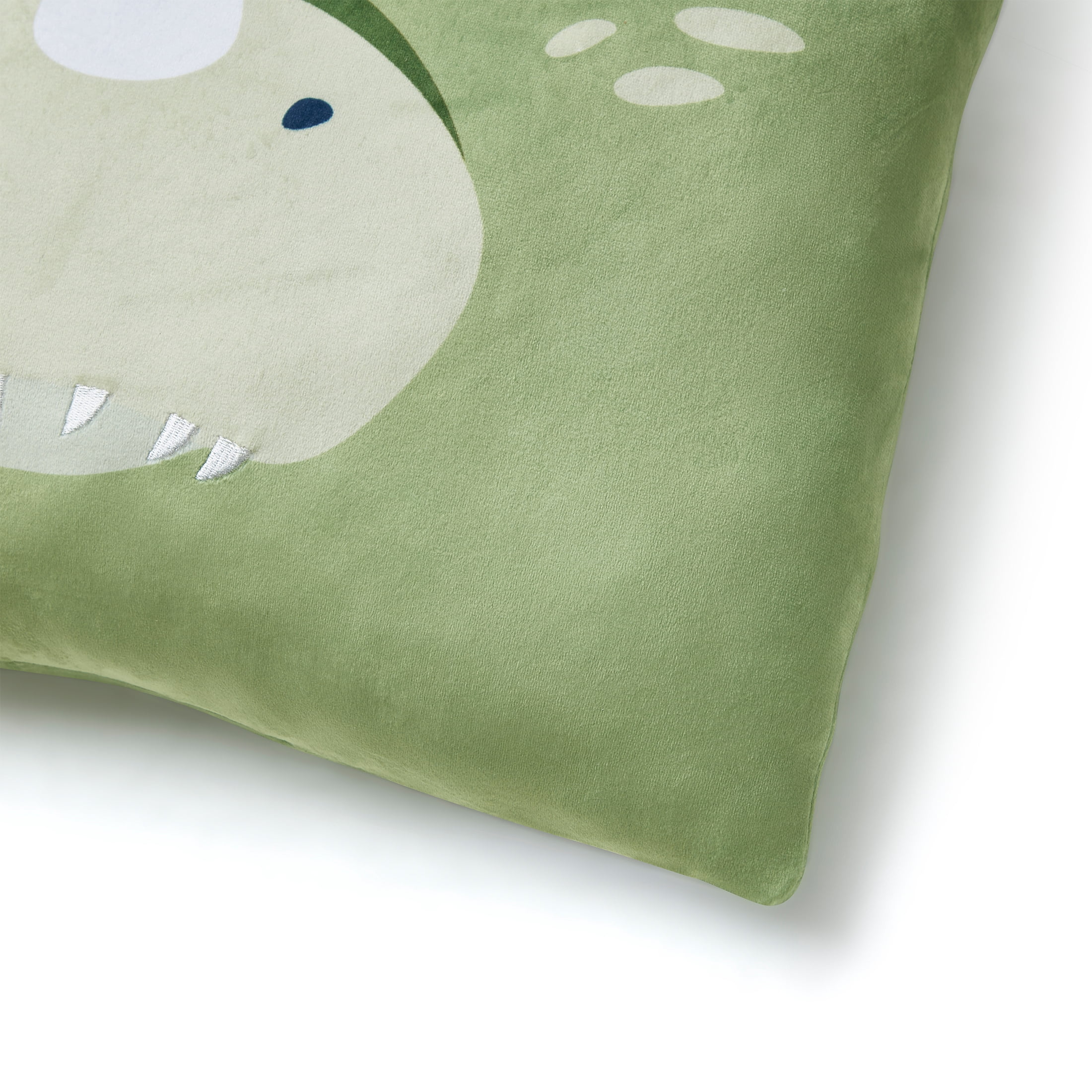 Your Zone Snuggly Pillow, Dino, Decorative, 18" x 18", Multicolor