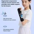 thumbnail image 3 of 2Pcs Volleyball Arm Padded Sleeves for Teens Breathable Ice Silk Fabric Protective Pad Wrist Pain free Forearm Sleeve, 3 of 7