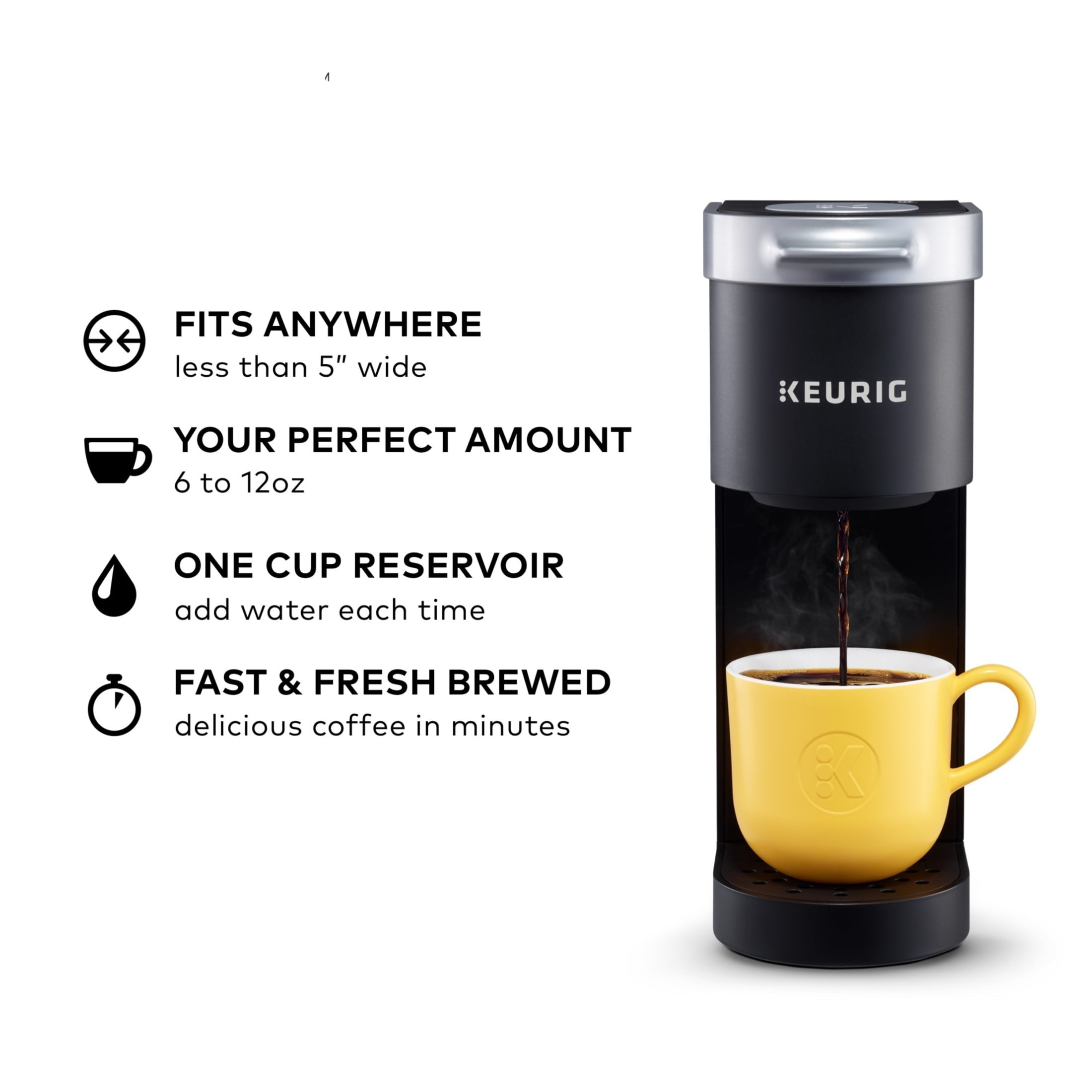 Compact Black Keurig Single Serve Coffee Maker in Nepal at NPR 13792 Rating 5
