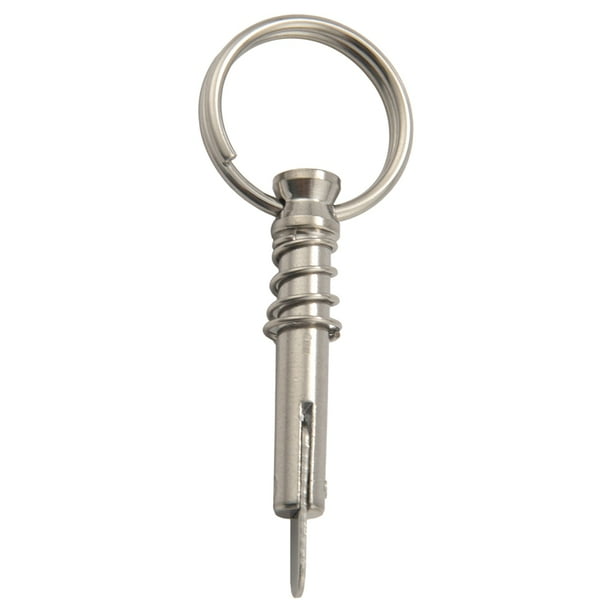 4 Pack Quick Release Pin 1/4 Inch Diameter W/Drop Cam & Spring, Usable Length 1 Inch, Full 316