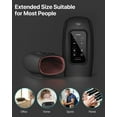 thumbnail image 5 of ALLJOY Hand Massager for Arthritis and Carpal Tunnel Relief, Touchscreen Cordless Wrist Hand Massager with Compression Vibration and Heat, 6 Levels Pressure Point Therapy, Gifts for Women Men Mom Dad, 5 of 8
