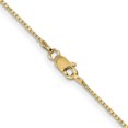 thumbnail image 4 of Chaîne Pendentif Collier en Or Jaune 14k 20 Pouces 1mm, 4 of 9
