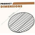 thumbnail image 3 of Grill Grates Replacement 15 Inch Round Heat-Resistant Stainless Steel Grill Grate, Portable Easy to Clean Baking Tray for Camping, Picnic, Garden, 3 of 7