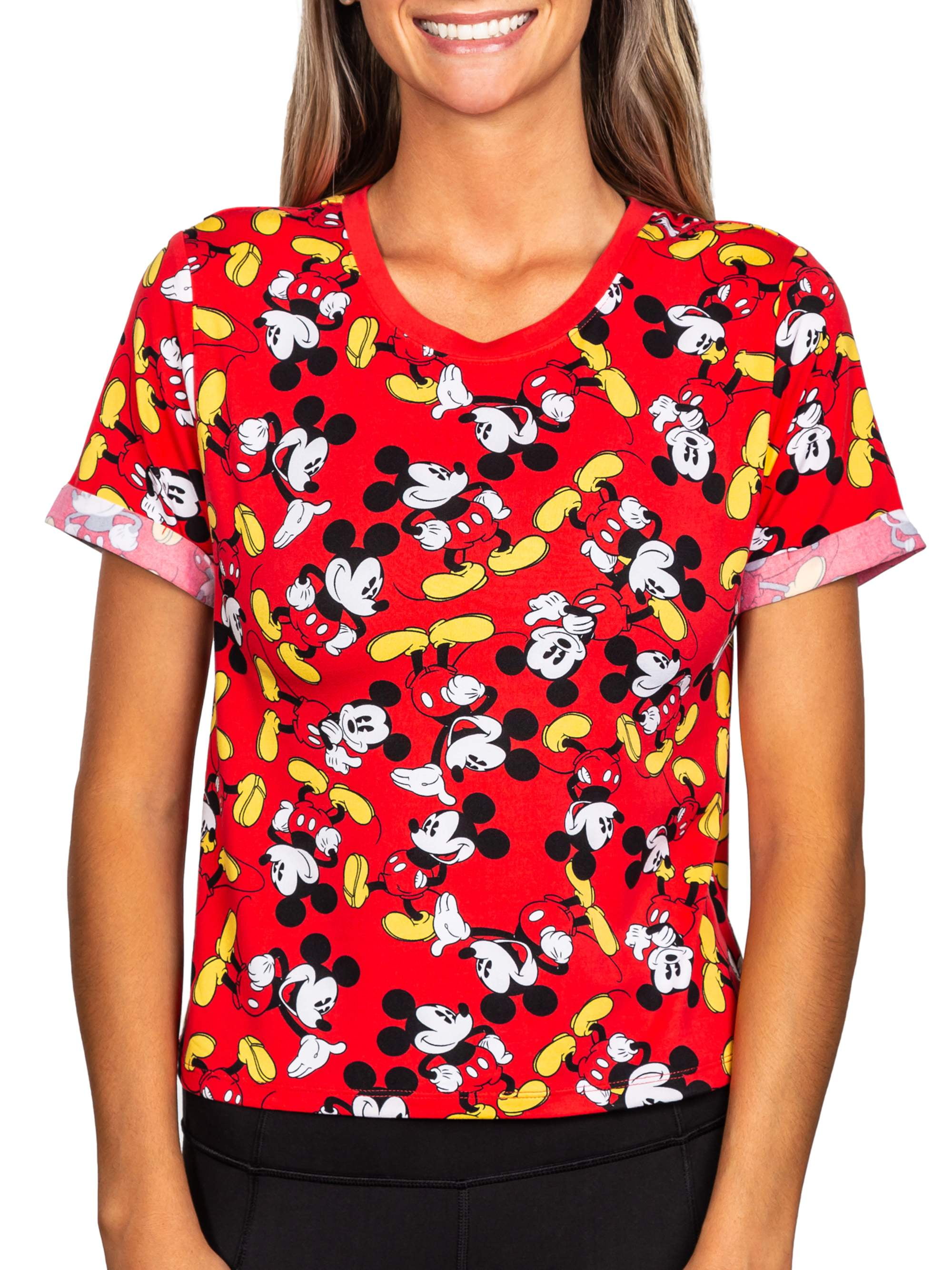 cropped disney shirts