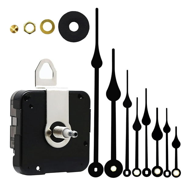 Kit de repuesto para mecanismo de reloj DIY, piezas de reparación para bordado tridimensional Hilo 12mm