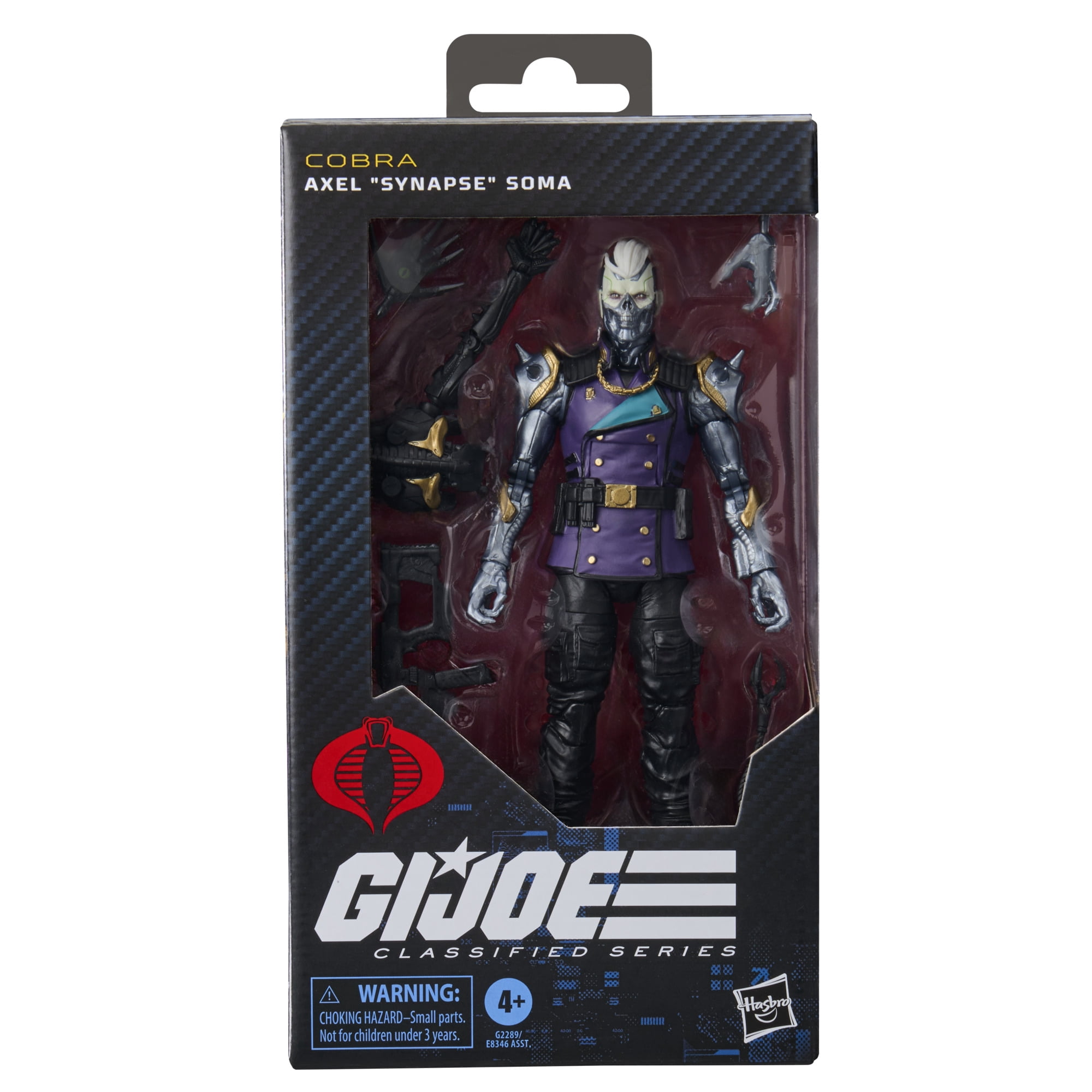 G.I. Joe Classified Series 211, Axel "Synapse" Soma, 6 inch Action Figure
