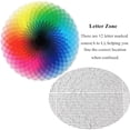 thumbnail image 3 of Puzzle Moruska, 1000 piezas, redondo, color arcoíris, para adultos, 3 of 7