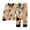 Brick Red, variant on Shachafan Casual Cartoon Print Pajama Pants Set For Autumn Boys And Girls (2Y 9Y) Boys 3-6 Months Outfits