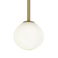 thumbnail image 3 of Possini Euro Design Clara 26" Mid Century Modern 4-Light Semi Flush-Mount Ceiling Light Fixture Kitchen Foyer Warm Brass Finish, 3 of 9