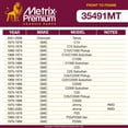 thumbnail image 4 of Metrix Premium Chassis Parts - Front To Frame; Rear To Frame Stabilizer Bar Bushing Kit Fits 02-06 Cadillac Escalade, 87-88 Chevrolet R20, 75-78 GMC C25, 97-00 Isuzu Hombre RWD, K6437, Made in Europe, 4 of 11