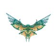 thumbnail image 4 of Halloween Dragon Wing Disfraz Adulto 3D Dinosaur Wing Fancy Dress para Stage Performance Photo Props Party Favors Decoración Verde Soledad Ala de dragón de Halloween, 4 of 8
