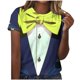 thumbnail image 2 of Puntoco Liquidación de camisetas cortas para mujer, nueva camiseta estampada informal de moda para mujer, camiseta de manga corta con cuello redondo, 2 of 4