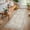 2*6ft-off white, variant on 10x13 Washable Vintage Area Rug - Farmhouse Style, Non-Slip & Non-Shedding Soft Carpet for Dining Room, Kids Playroom & Indoor, Beige