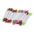 thumbnail image 1 of Rotulador de doble punta, rotuladores de colores, rotuladores para colorear de secado rápido, juego de rotuladores de acuarela, rotuladores de pintura 48 colores blanco BLESIY marcadores de pintura bolígrafos, 1 of 8