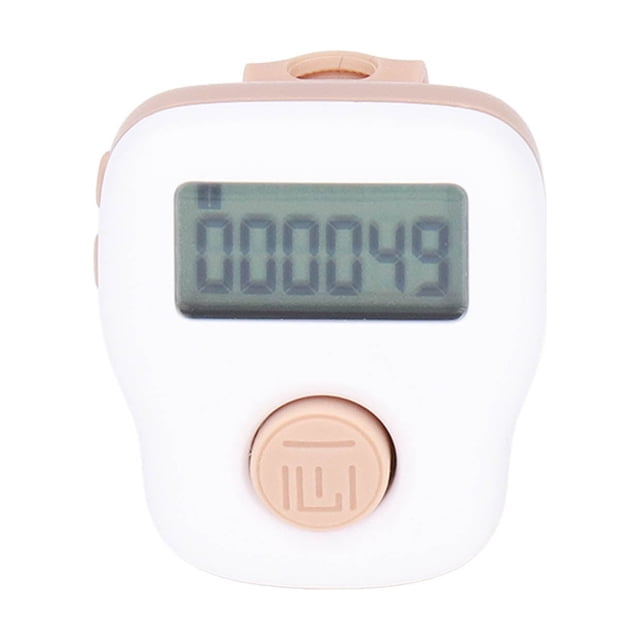 Compteur de Points, Compteur Manuel en Silicone Blanc pour Sports