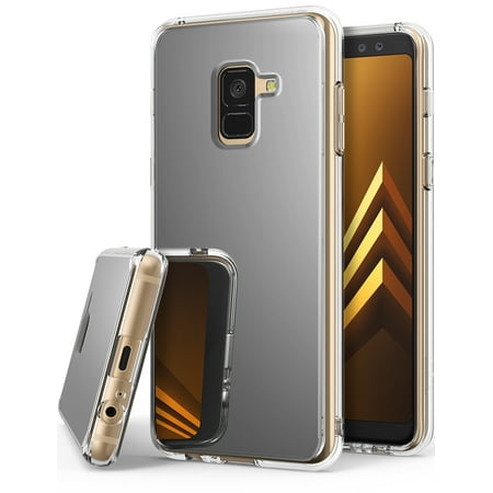 Galaxy A8 2018 Plus Case, Ringke [Fusion Mirror] Bright Reflection Radiant Luxury Mirror Bumper [Shock Absorption Technology] Slim Stylish Protective Cover For Samsung GalaxyA8 2018 Plus