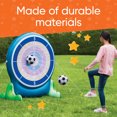 thumbnail image 6 of Hearthsong Jumbo 57-Inch Inflatable 2-in-1 Darts and Soccer Game with Double-Sided Board, 6 of 10