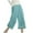 Light Blue, variant on SwiftWear Women's Cotton Linen Capri Pants with Pockets -Plus Size Elastic Waist Casual Cropped Trousers, Breathable Comfort Fit S-3XL
