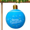 thumbnail image 4 of Yuhsdv 24 Inch Giant PVC Inflatable Christmas Ball Ornaments Large Xmas Blow Ball Decorations Inflatables  Holiday Decorations Christmas Decor for Home Outdoor, 4 of 9