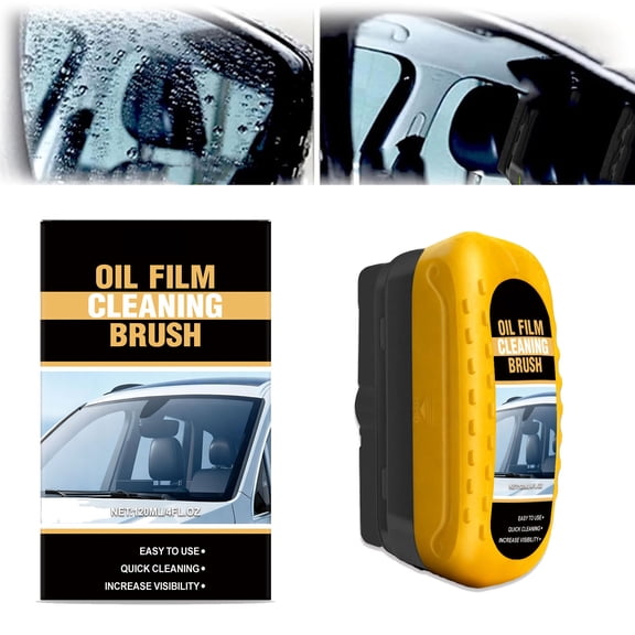 120ml Automotive Oil Film Cleaning Brush, Windshield Cleaner for Car Windows & Glass,clear vision,clear vision windshield cleaner,clearvision car windshield cleaner