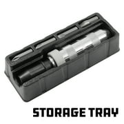 Powerbuilt 1/2 Inch Drive Impact Driver with Steel Bits - 648002