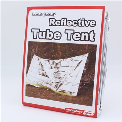 Emergency Zone 2 Person Reflective Tube Tent by Emergency Zone