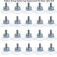 thumbnail image 2 of 12Pcs Easy Install Rubber Suction Cup Pads for Glass Table Top - Multipurpose, 2 of 10