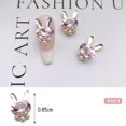 thumbnail image 2 of 16 Uds. De diamantes de imitación para uñas, aleación brillante 3D, decoración de uñas DIY, forma de cabeza de conejo, incrustaciones de diamantes para arte de uñas con perlas de diamantes de, 2 of 5