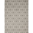 thumbnail image 3 of Nourison Jubilant Trellis Grey 5'3" x 7'3" Area Rug, (5x7), 3 of 9