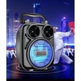 thumbnail image 2 of Altavoz Bluetooth Bling Bling JHW-1182 color azul portátil multifuncional para exteriores, 2 of 7