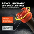 thumbnail image 5 of Camco RhinoFLEX 15-Foot RV Sewer Hose Kit - Multicolor, 23 Mils of Polyolefin (39762), 5 of 12