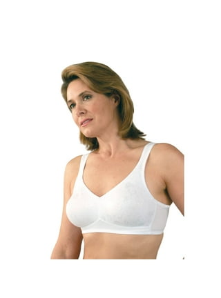 Classique 732 Post Mastectomy Fashion Bra, White - Size 42A