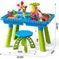 thumbnail image 4 of Kids Sand and Water Table Toys for Toddlers 3-8 Years Old, Sensory Play Table for Kids Age 3-5, Summer Outdoor Beach Toy for Boys and Girls 3-7, Birthday Gifts, 4 of 6