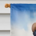 thumbnail image 3 of Carolines Treasures DAC5971CHF 40 x 28 in. Rottweiler Cowboy Welcome House Flag, 3 of 5